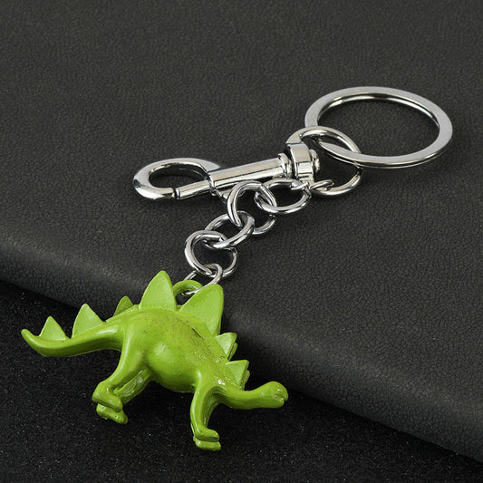 Stegosaurus Dinosaur Keychain Bag Charm