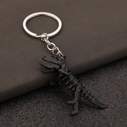 Tyrannosaurus Rex Dinosaur Skeleton Keychain Bag Charm